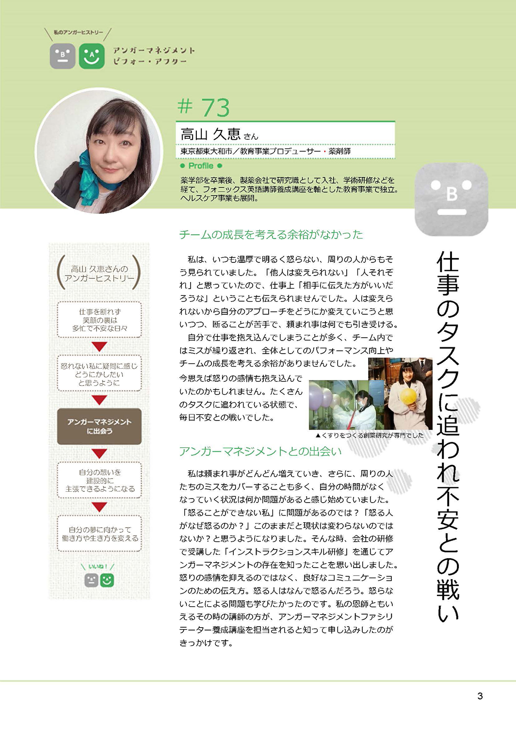 アンガーマネジメント ビフォー・アフター vol.10