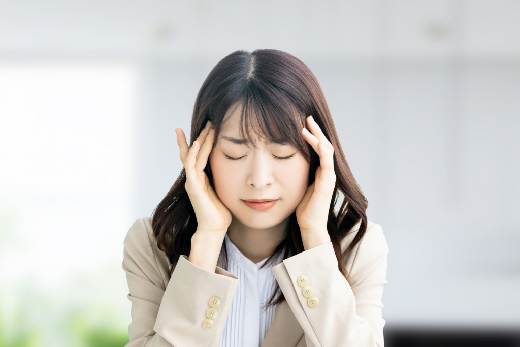 困った女性